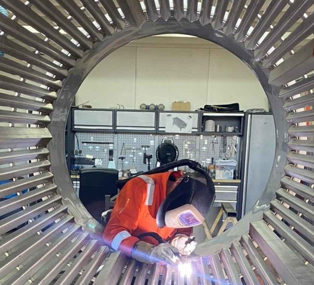 Freeweld machine ontwikkeling