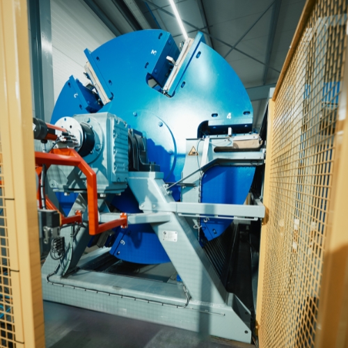 Machine maken constructiewerk