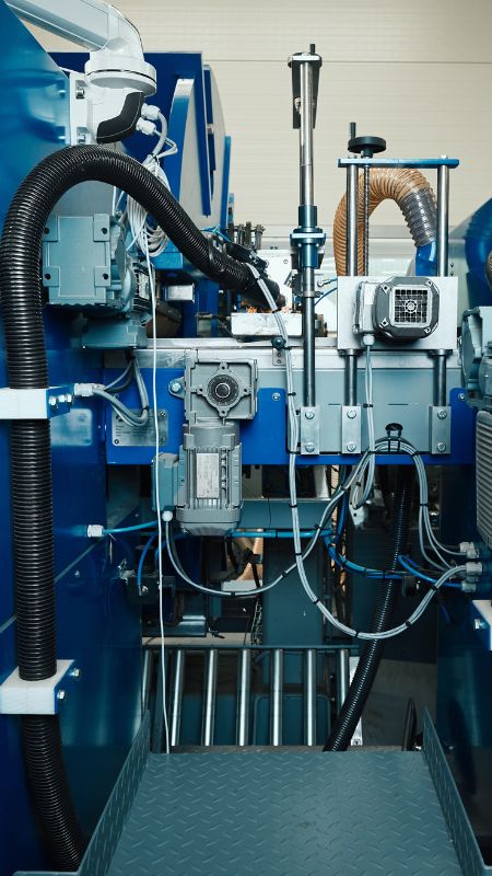 Machine maken constructiewerk