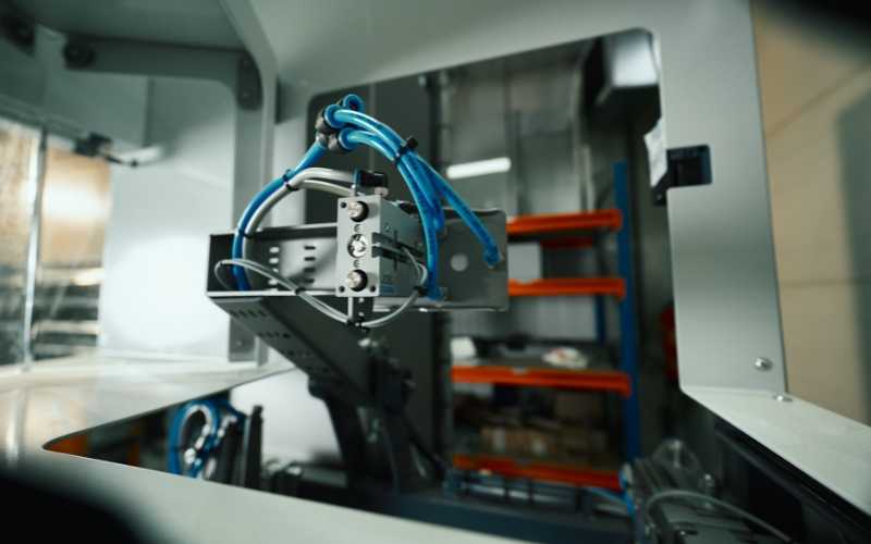 Machine ontwikkeling in onze werkplaats